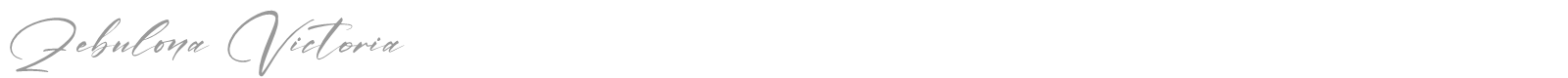 Zebulona Victoria font preview